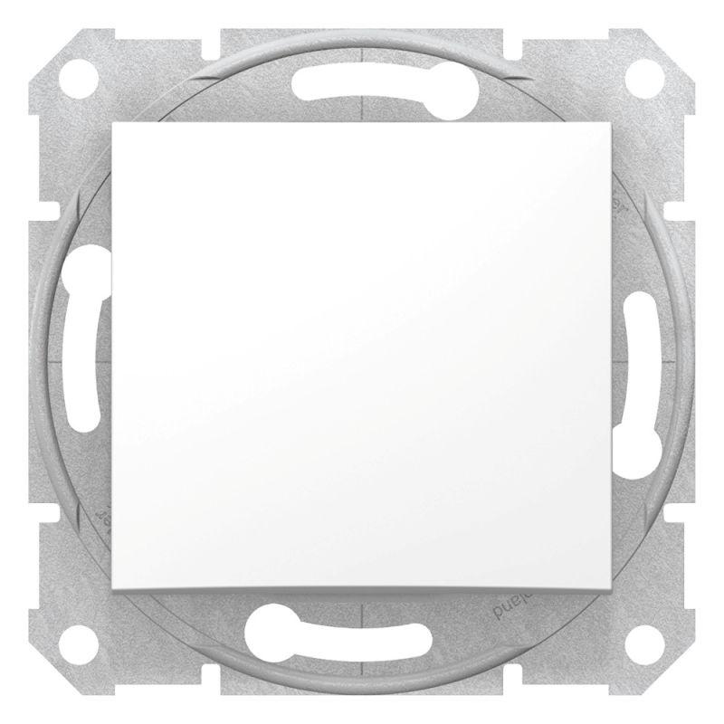 Кнопка выключателя СП 2 напр. Sedna бел. SchE SDN0420121