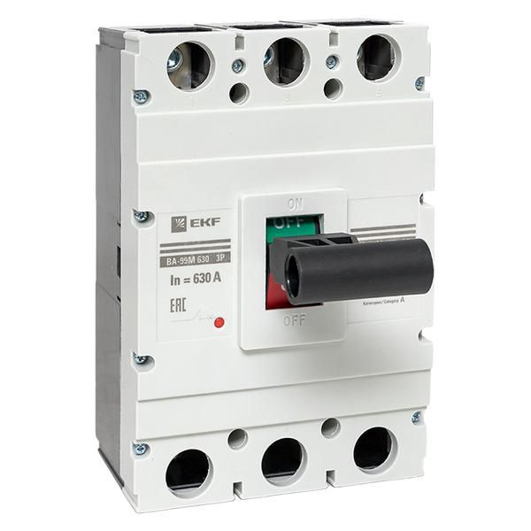 Выключатель автоматический 3п 630/630А 50кА ВА-99М PROxima EKF mccb99-630-630m