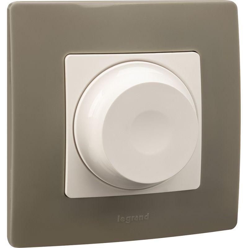 Механизм светорегулятора поворотного СП Etika 300Вт без нейтрали бел. IEK 672219