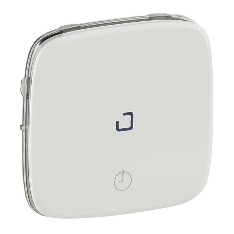 Панель лицевая Valena Allure для выкл. с выдержкой времени 2-канального бел. Leg 755215