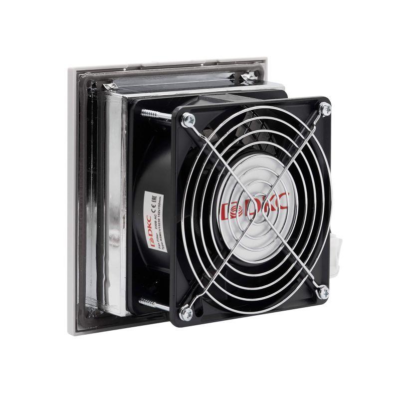 Вентилятор с фильтром ЭМС 100куб.м/ч 400В AC 152х152мм IP54 DKC R5MCV15380