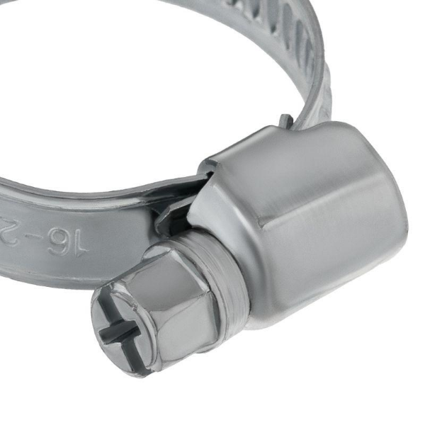 Хомут стальной червячный 16-27 (уп.2шт) PROCONNECT 07-0616-8