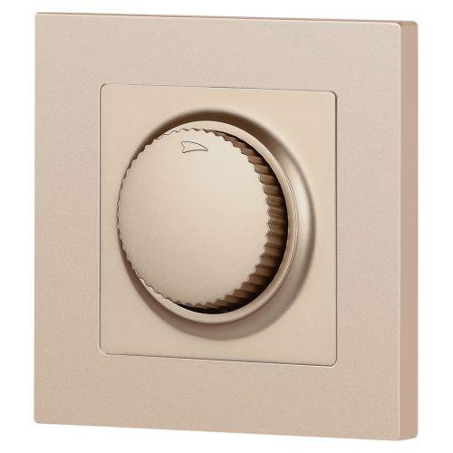 Светорегулятор поворотный СП Accent 6-401-04 600Вт 230В IP20 шампань Intro Б0063676