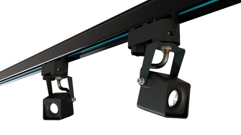 Светильник L-mouse 3/Spot/К15/840/01/SH/230AC IP20 RAL9005 черн. LEDEL MS3-442-129-1215