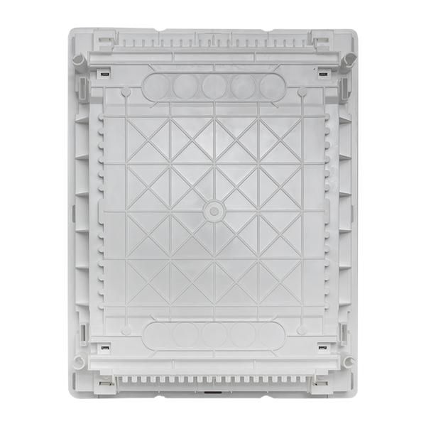 Основание силового щита Nova с DIN-рейками 24мод. IP41 PROxima EKF nv-pbase-24
