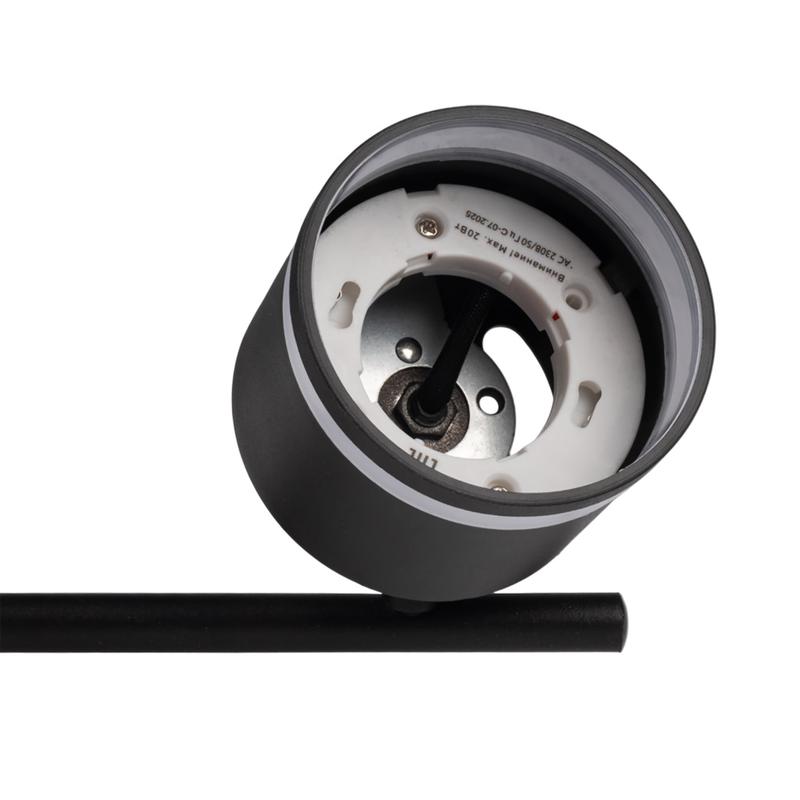 Светильник PCL-0704 max 20Вт (каждая лампа) 4xGX53 IP20 230В BL настен./потолочн. декор. под лампу JazzWay 5066885