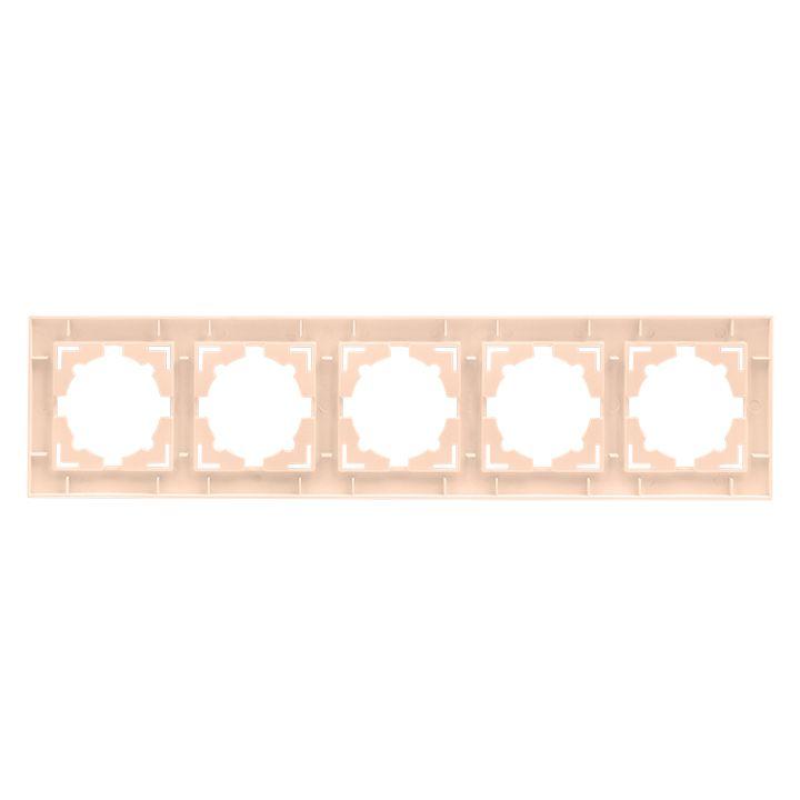 Рамка 5-м Валенсия крем. PROxima EKF EWM-G-305-20