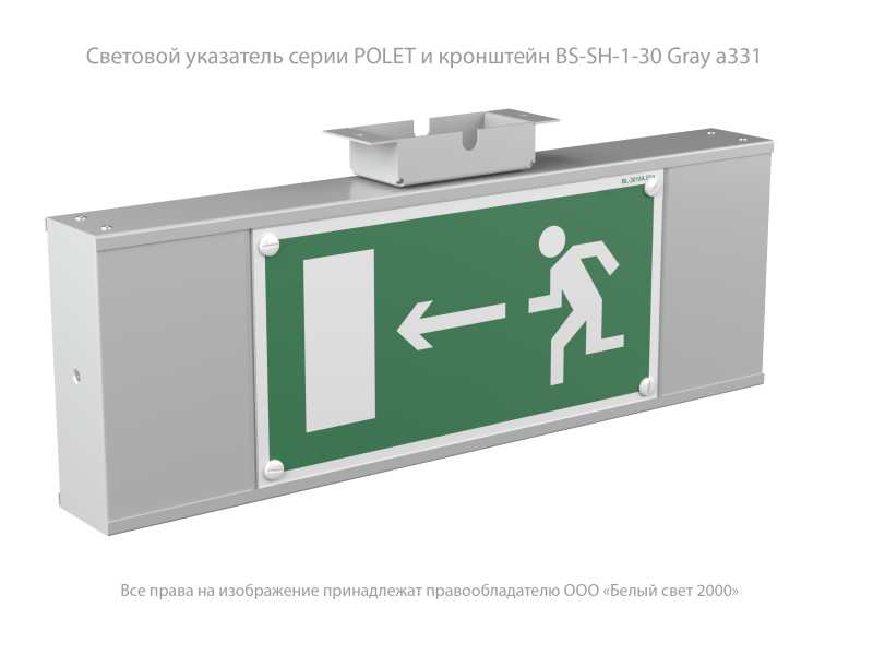Светильник аварийный BS-POLET-63-D1-INEXI2 автономный Белый свет a17083