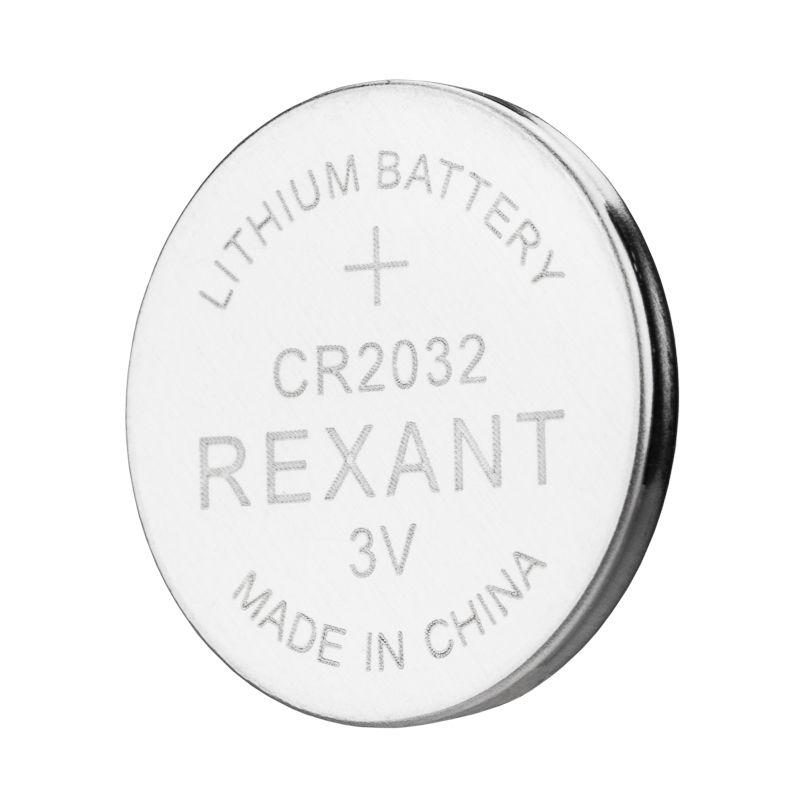 Элемент питания литиевый CR2032 3В (блист.5шт) Rexant 39-1108 Элемент питания литиевый CR2032 3В (блист.5шт) Rexant 39-1108