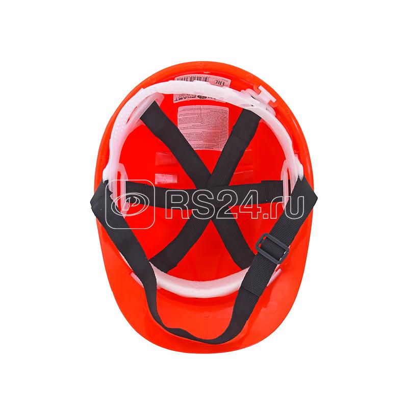 Каска Европа текстиль лента оранж. ЕЛАНПЛАСТ КАС101-О