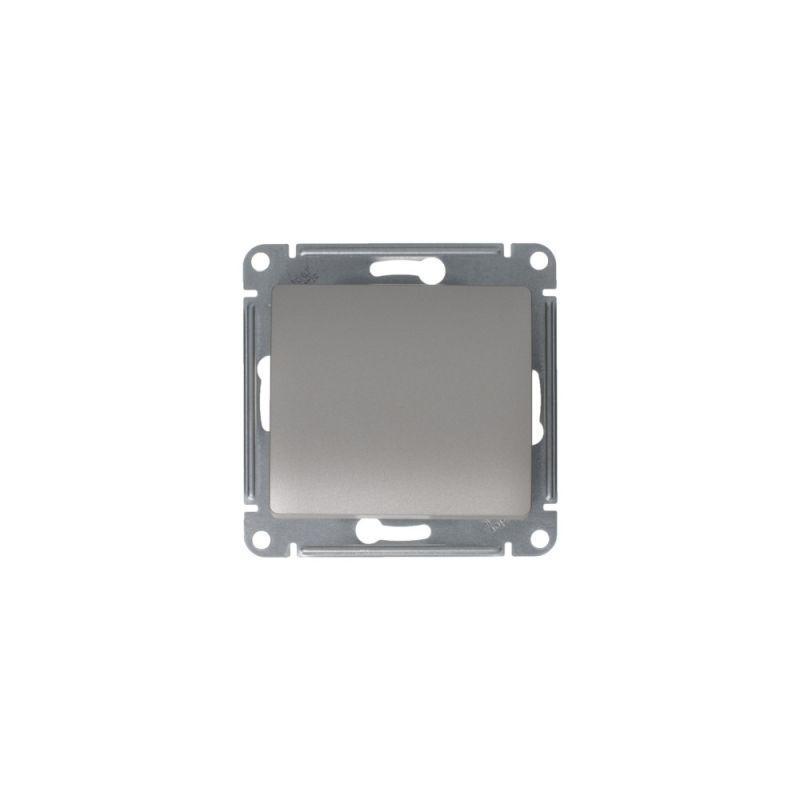 Выключатель 1-кл. СП Glossa 10А IP20 (сх. 1) 10AX механизм платина SE GSL001211