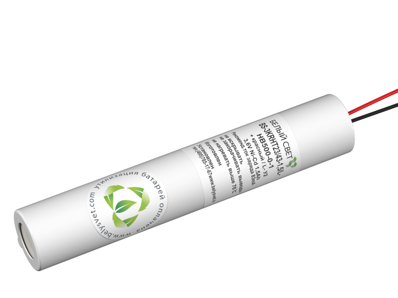 Батарея аккумуляторная BS-3KRHT23/43-1.5/L-HB500-0-1 Белый свет a18264 Батарея аккумуляторная BS-3KRHT23/43-1.5/L-HB500-0-1 Белый свет a18264