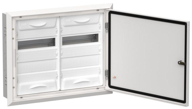 Корпус ЩРв-48 (2х24) TITAN 5 505х625х130 IP31 метал. бел. IEK TI5-50-V-2X024-31