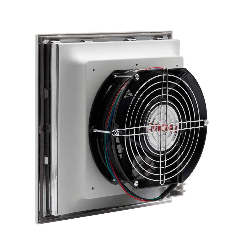 Вентилятор с фильтром ЭМС 200куб.м/ч 115-230В AC 255х255мм IP54 DKC R5MCV25231
