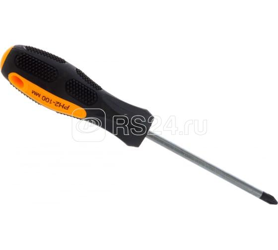 Отвертка крестовая PH2 100мм Вихрь 73/6/2/14
