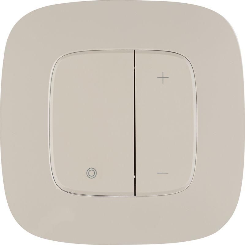 Механизм светорегулятора кнопочного Valena Allure 400Вт универс. без нейтрали с лицев. панелью сл. кость Leg 752862