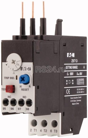 Реле перегрузки 1НЗ+1НО 6...10А для контакторов DILMT7…12 T12-10 EATON 190938