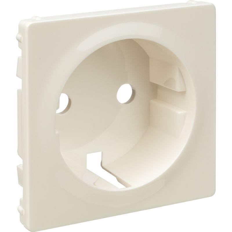 Панель лицевая Valena Life для розетки 2К+З бел. Leg 755200