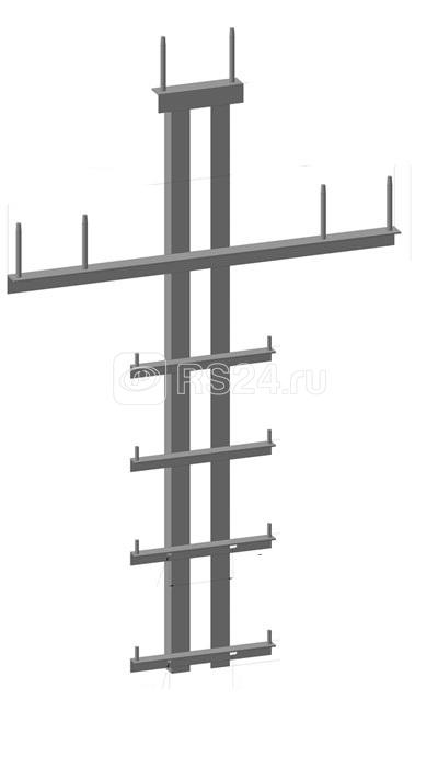 Надставка ТС-1 в комплекте хомут Х-1 2шт покрытие черн. лак АЭМЗ ЦБ-00001065