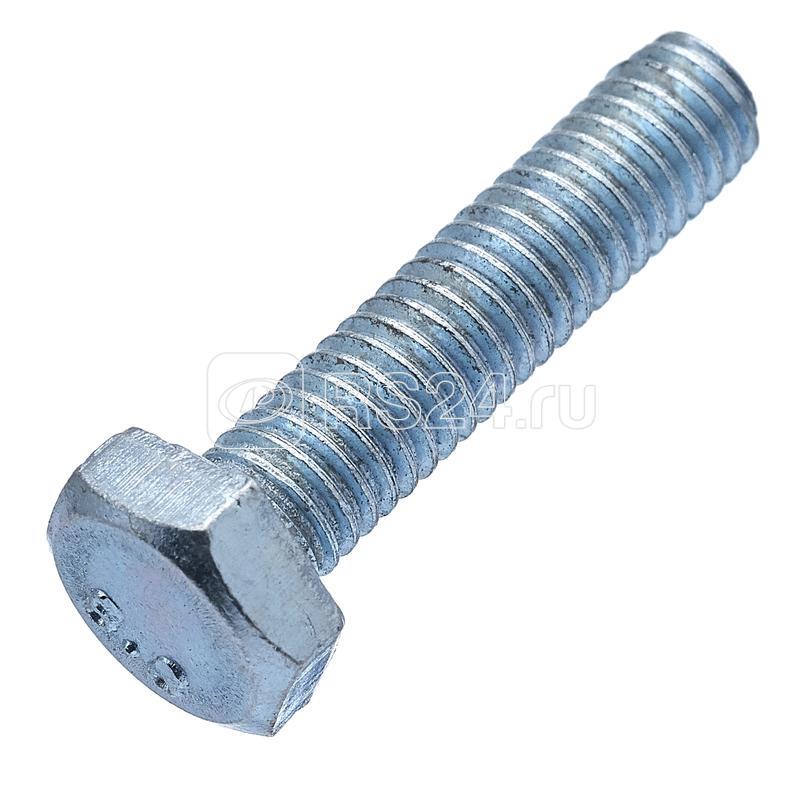 Болт М10х35 DIN 933 класс прочн. 8.8 цинк (уп.1кг) СТРОЙМЕТИЗ 10035933881