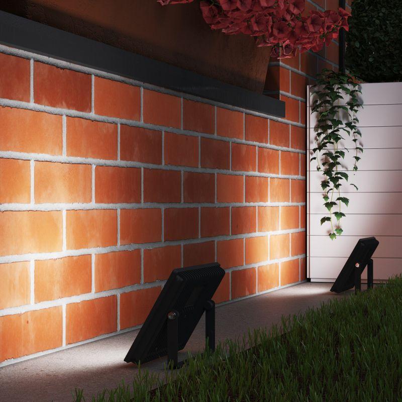 Прожектор светодиодный Elementary 70Вт 6500К IP65 6300лм 170-264В ДО черн. GAUSS 613100370