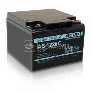 Аккумулятор стационарный свинцово-кислотный АБ 1226С с регулирующим клапаном Болид 283928