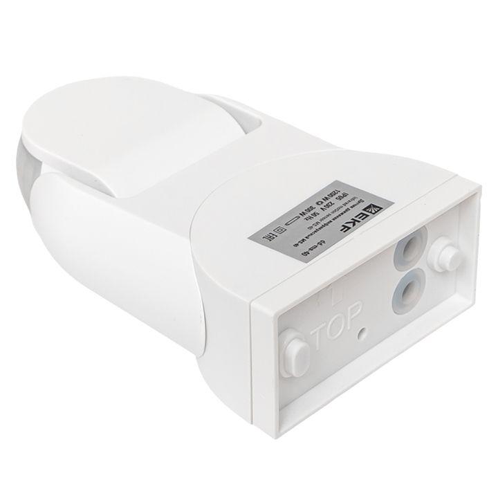 Датчик движения (ИК) MS-40 настен. 1200Вт 180град. до 12м IP44 PROxima EKF dd-ms-40