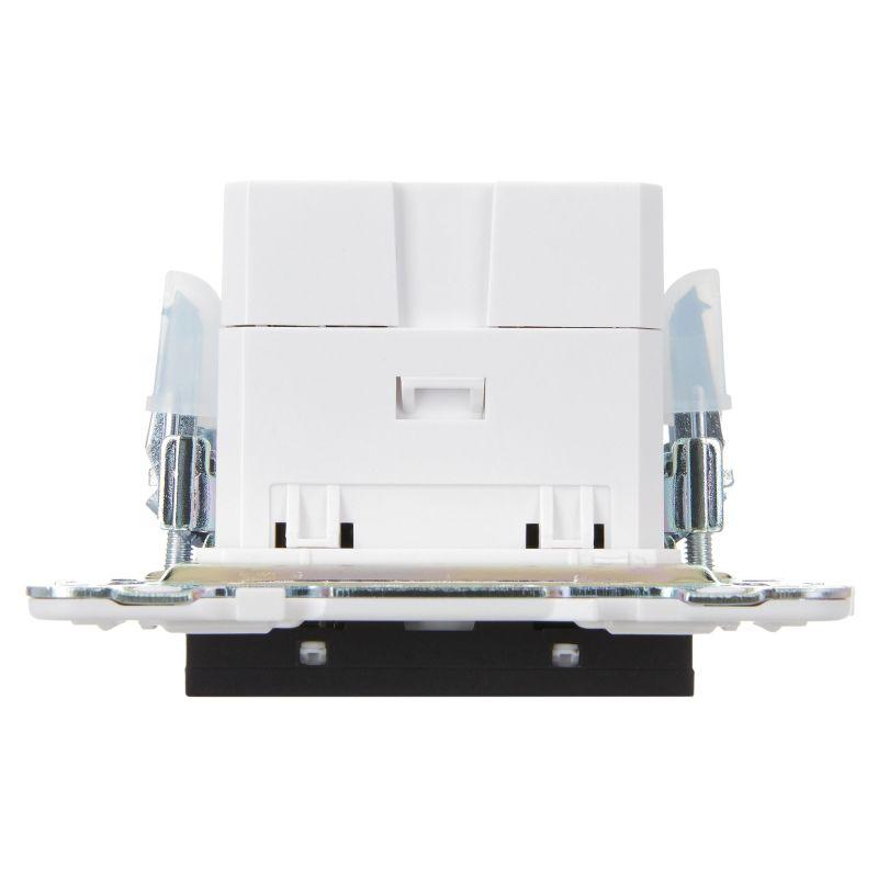 Розетка USB A+C 18Вт SKANDY SK-R13Bl черн. IEK SK-U22-018-K02