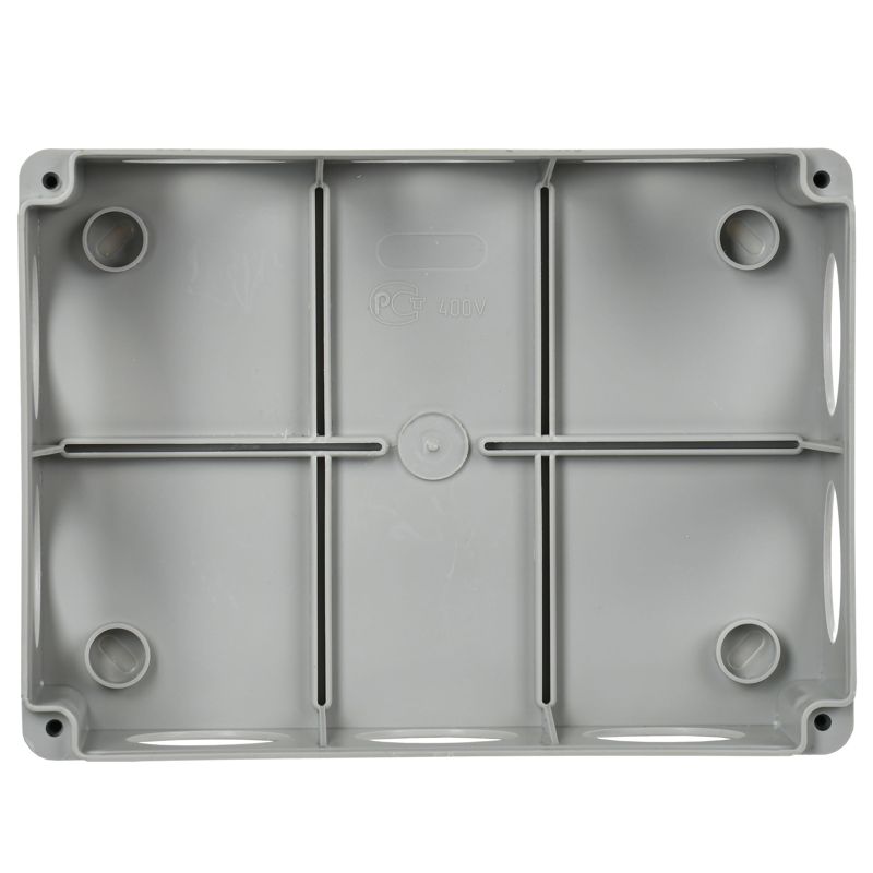Коробка распаячная ОП 190х140х70 IP55 КМ41244 RAL7035 (10 гермовводов) IEK UKO11-190-140-070-K41-55