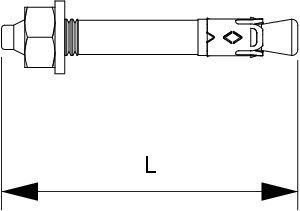 Анкер забивной 6х49 N 6-5/49 HCR VA-4529 OBO 3498398