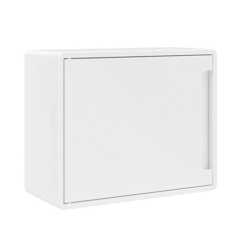 Щиток 8 мод настенный FRAME с бел. дверцей с 2 шинами PEN на 6 и 8 отв. бел. DKC F08W1WW