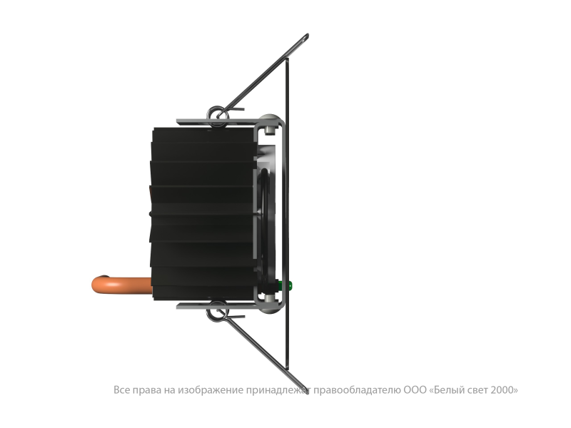 Светильник аварийный BS-RADAR-81-L1-INEXI2 Black Белый свет a23641