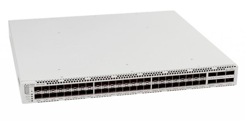 Коммутатор Ethernet 48 портов 10G Base-R 6 портов 100G(QSFP+) коммутатор L3 2 слота для модулей питания ELTEX MES7048
