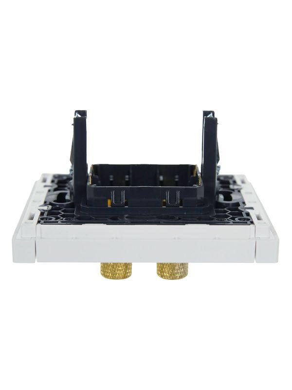 Аудиорозетка 4-м FORTE&PIANO FP239 бел. IEK FP-S40-K01