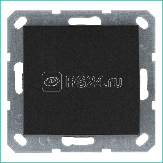 Выключатель 1-кл. 10А IP20 механизм анрацит Jasmart G3011B