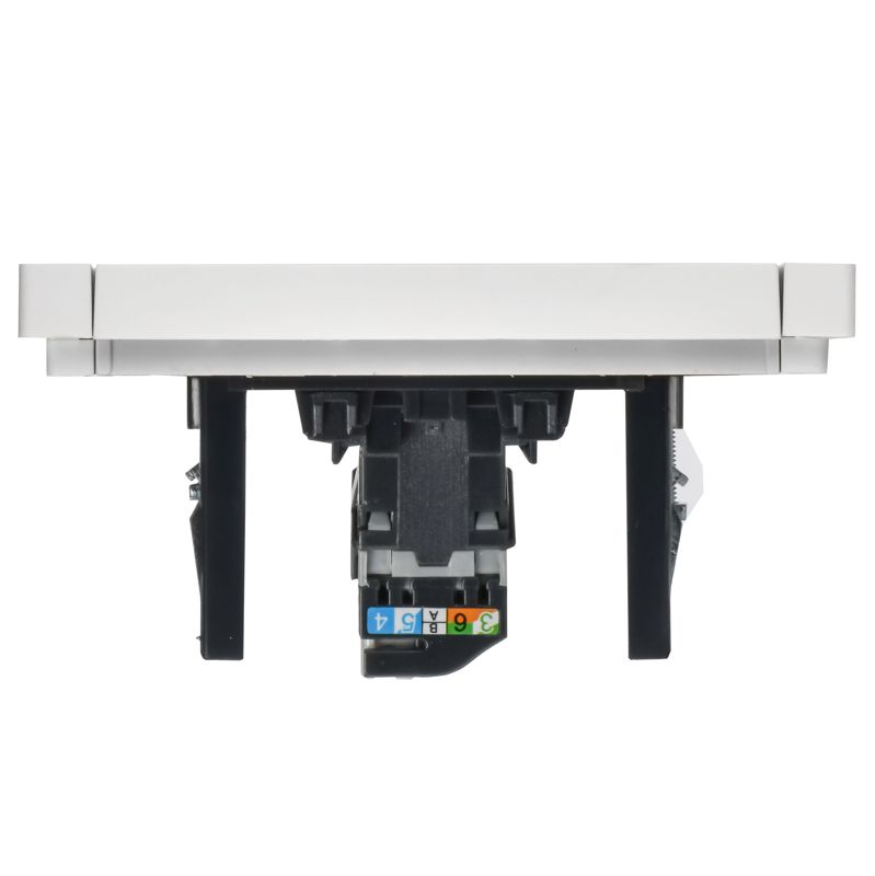 Розетка компьютерная RJ45 кат.5E FORTE&PIANO FP232 бел. IEK FP-K10-1-K01