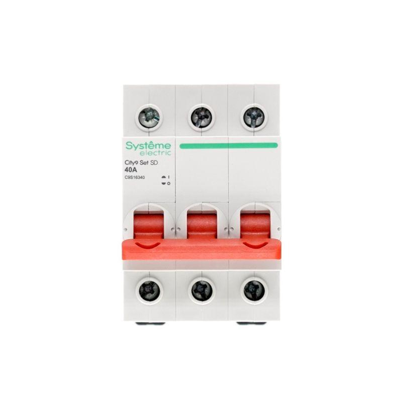 Выключатель нагрузки 3п 40А 400В City9 Set SE C9S16340