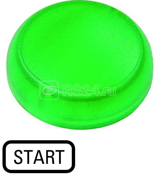 Линза для сигнальных ламп M22 -XL-G-GB1 выступающая "START" бел. EATON 218414