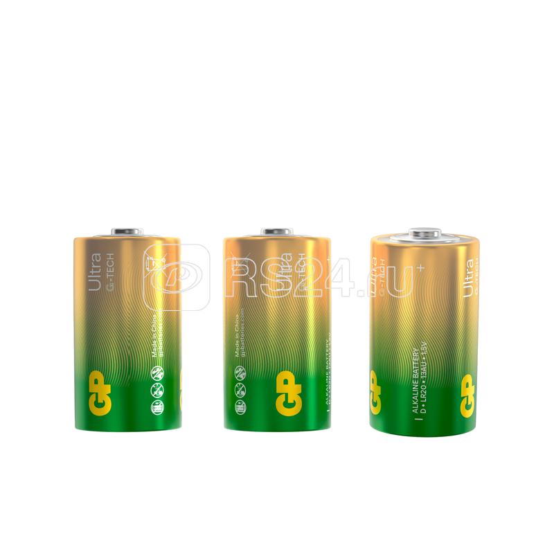 Элемент питания алкалиновый D/LR20 1.5В Ultra Alkaline G-Tech (блист.2шт) GP 1235 Элемент питания алкалиновый D/LR20 1.5В Ultra Alkaline G-Tech (блист.2шт) GP 1235