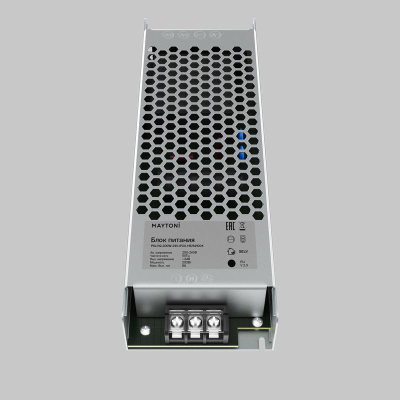 Блок питания PSL012 24В 200Вт IP20 HE Maytoni 821004