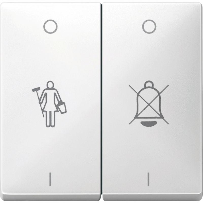 Клавиша 2-кл. Merten с маркир. бел. SchE MTN412619