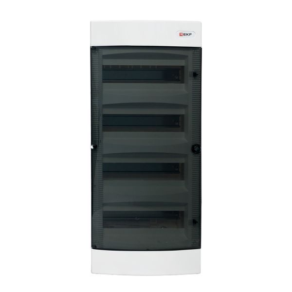 Щит распределительный навесной Unix 4х12мод. IP41 прозр. дверь PROxima EKF ux-4x12-n