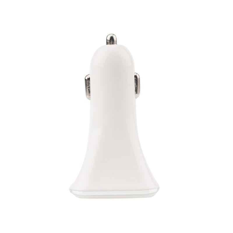 Автозарядка в прикуриватель 3хUSB (АЗУ) 2х1000мА 2100мА бел. Rexant 18-1949