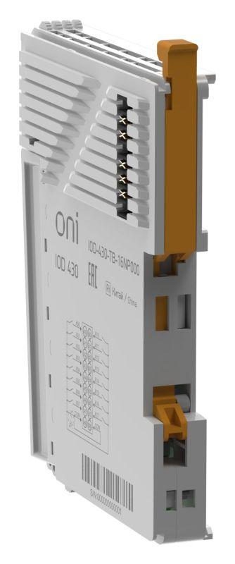 Модуль дискретного ввода IOD 430 16 сигналов NPN/PNP ONI IOD-430-TB-16NP000