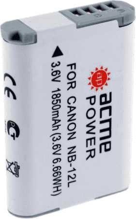 Аккумулятор для компактных камер AP-NB-12L для: PowerShot N100/VIXIA mini X/G1X mark II/Legria mini X AP-NB-12L ACMEPOWER 412160