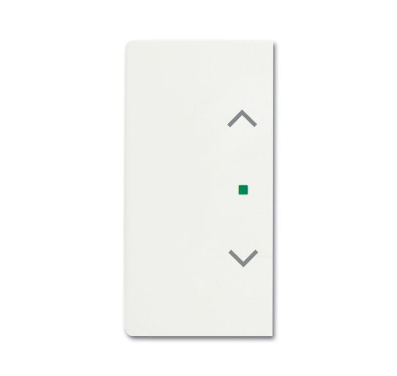 Клавиша двойная free@home жалюзи future бел. бархат ABB 2CKA006220A0608