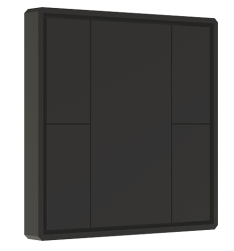 Панель кнопочная 4-х кл. пластиковый корпус черн. AWADA DA2-SW-B4-PB