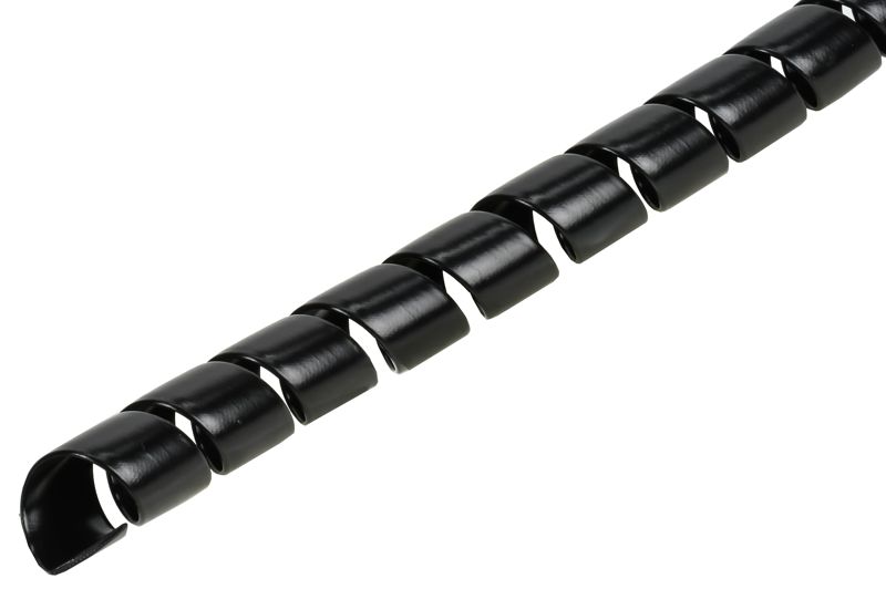 Спираль монтажная СПГ-20 черн. (уп.2м) IEK USWB1-20-02-K02