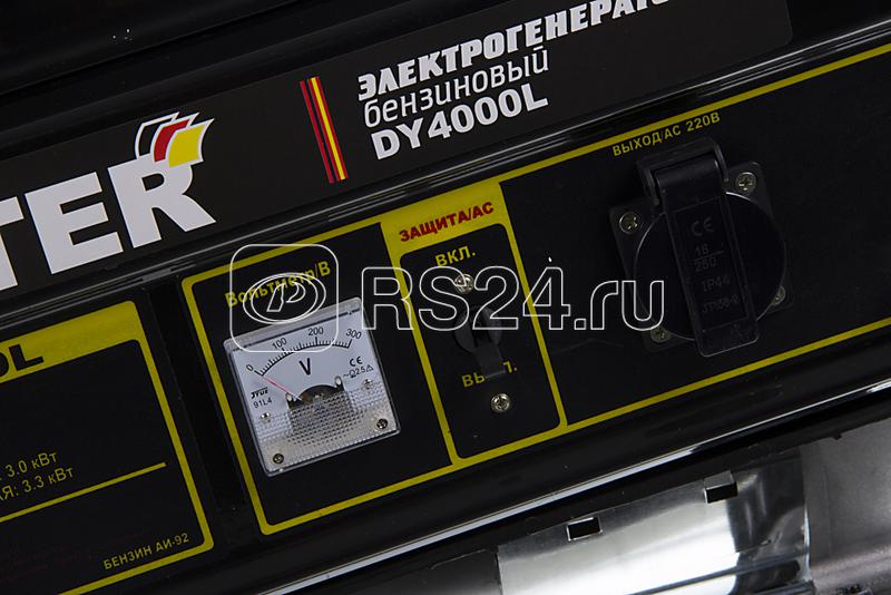 Бензогенератор DY4000L 1ф 3000Вт ручной стартер HUTER 64/1/21
