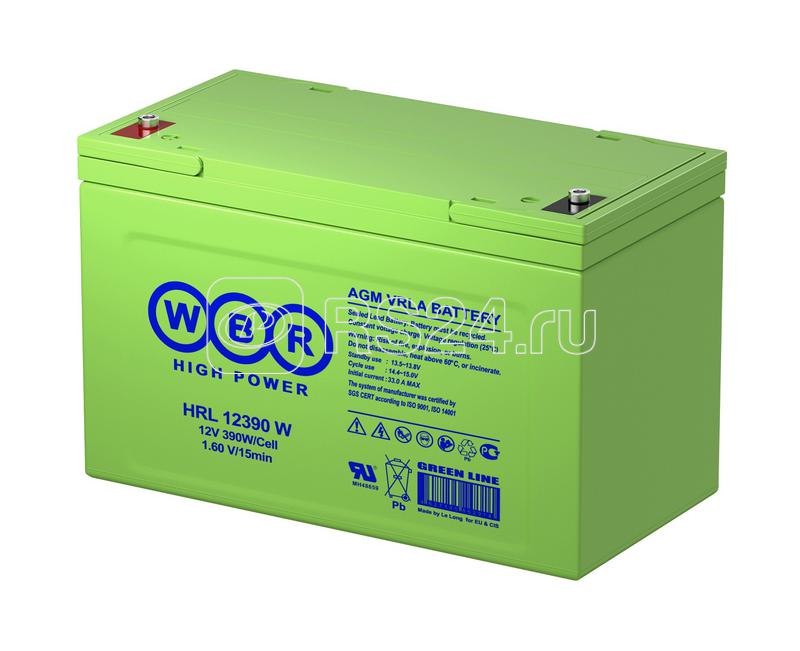 Аккумулятор 12В 110А.ч WBR HRL12390W WBR
